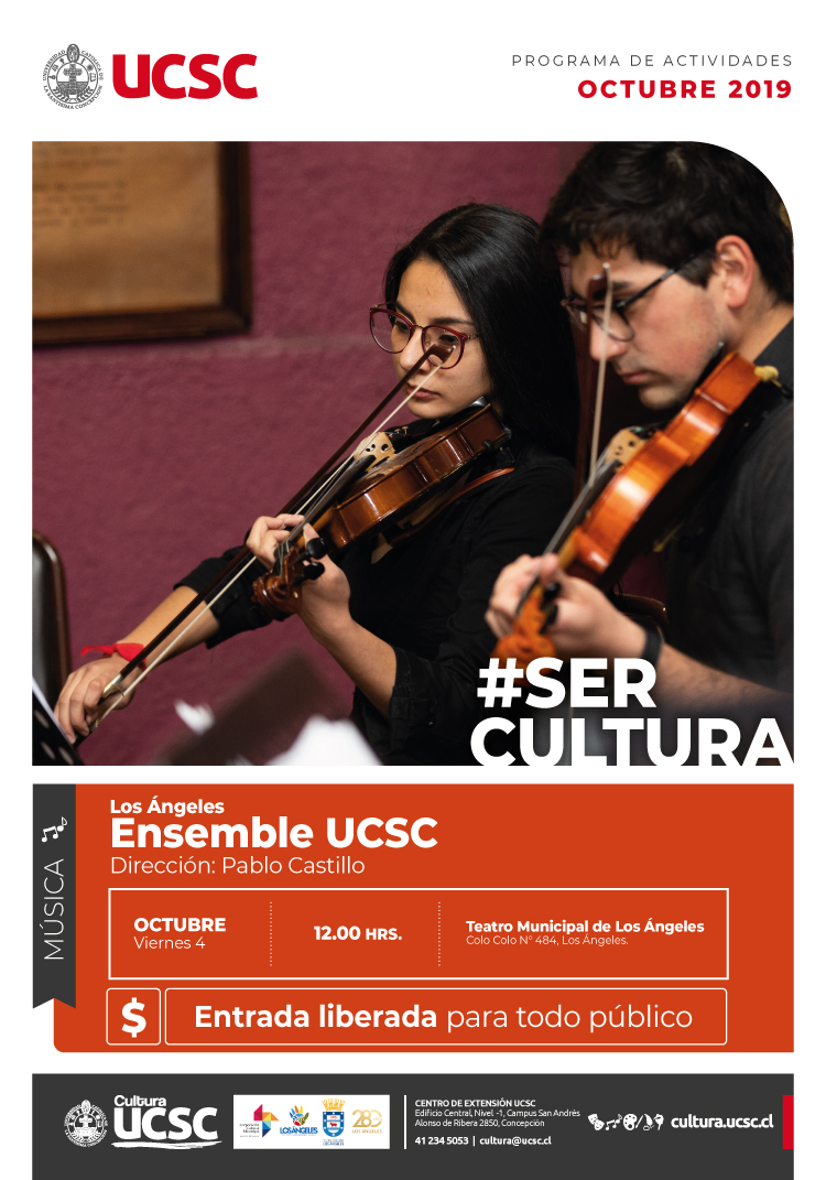 Concierto Ensemble UCSC - Los Ángeles - Cultura UCSC