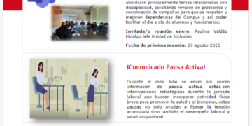 Informativo N°6 Actividades Julio 2025