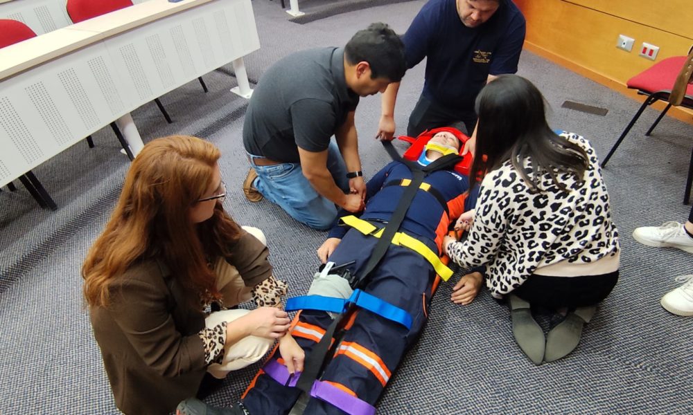 Capacitación sobre Uso y Manejo de Silla Desplegable de Evacuación