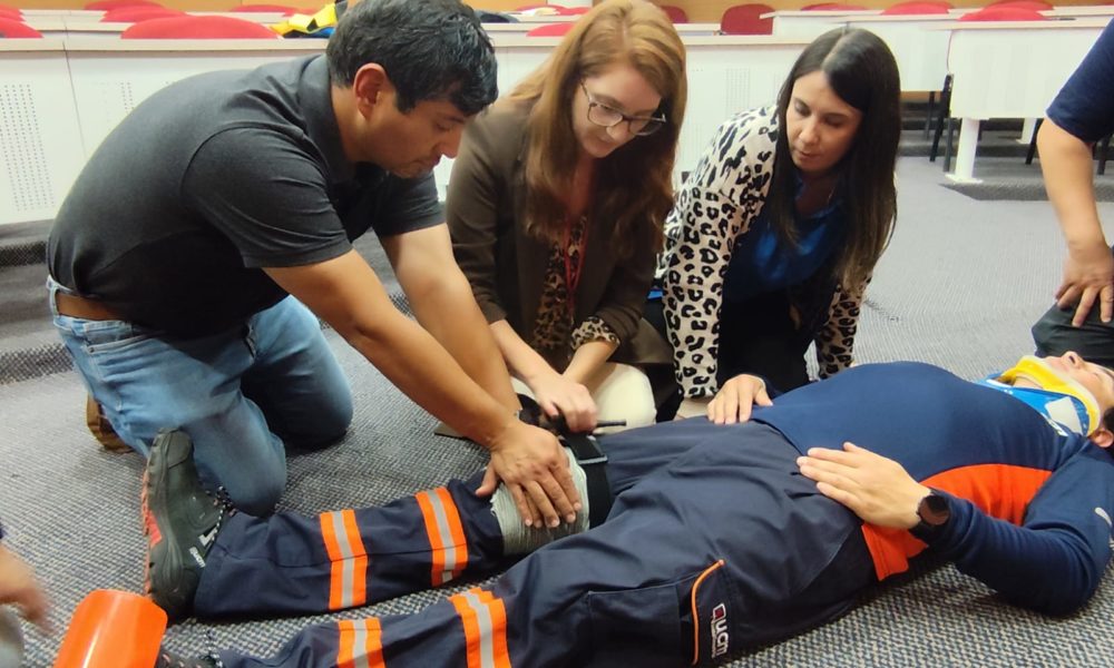 Capacitación sobre Uso y Manejo de Silla Desplegable de Evacuación