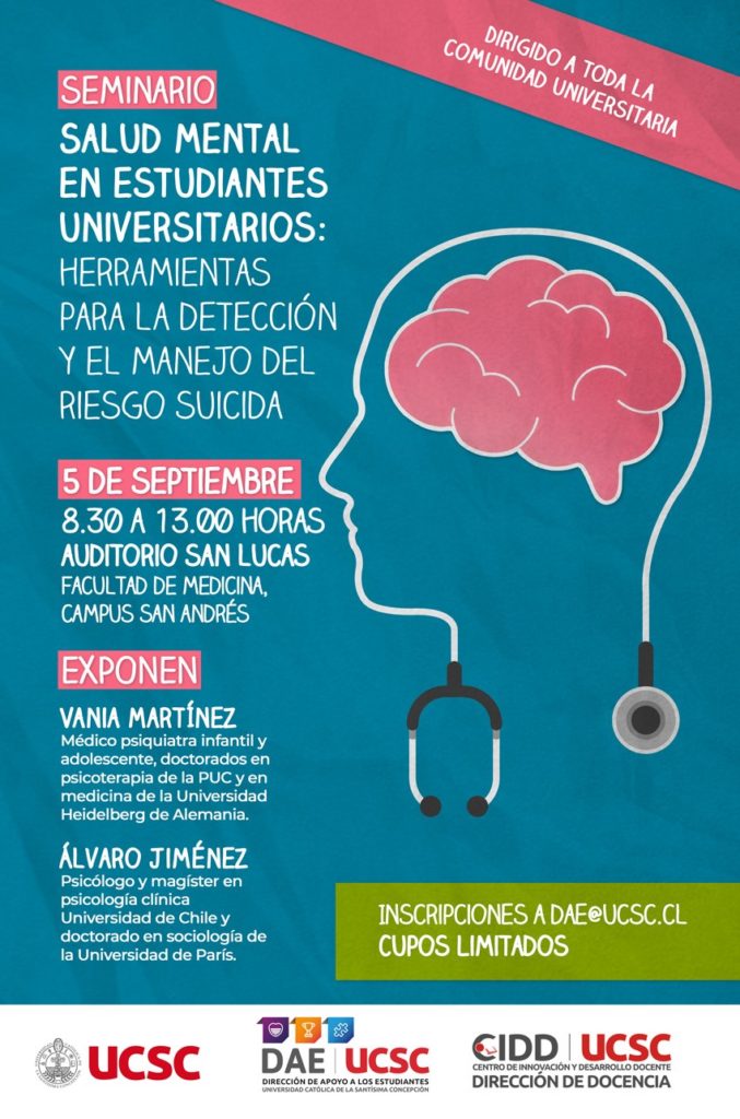 SEMINARIO: SALUD MENTAL EN ESTUDIANTES UNIVERSITARIOS - Dirección de