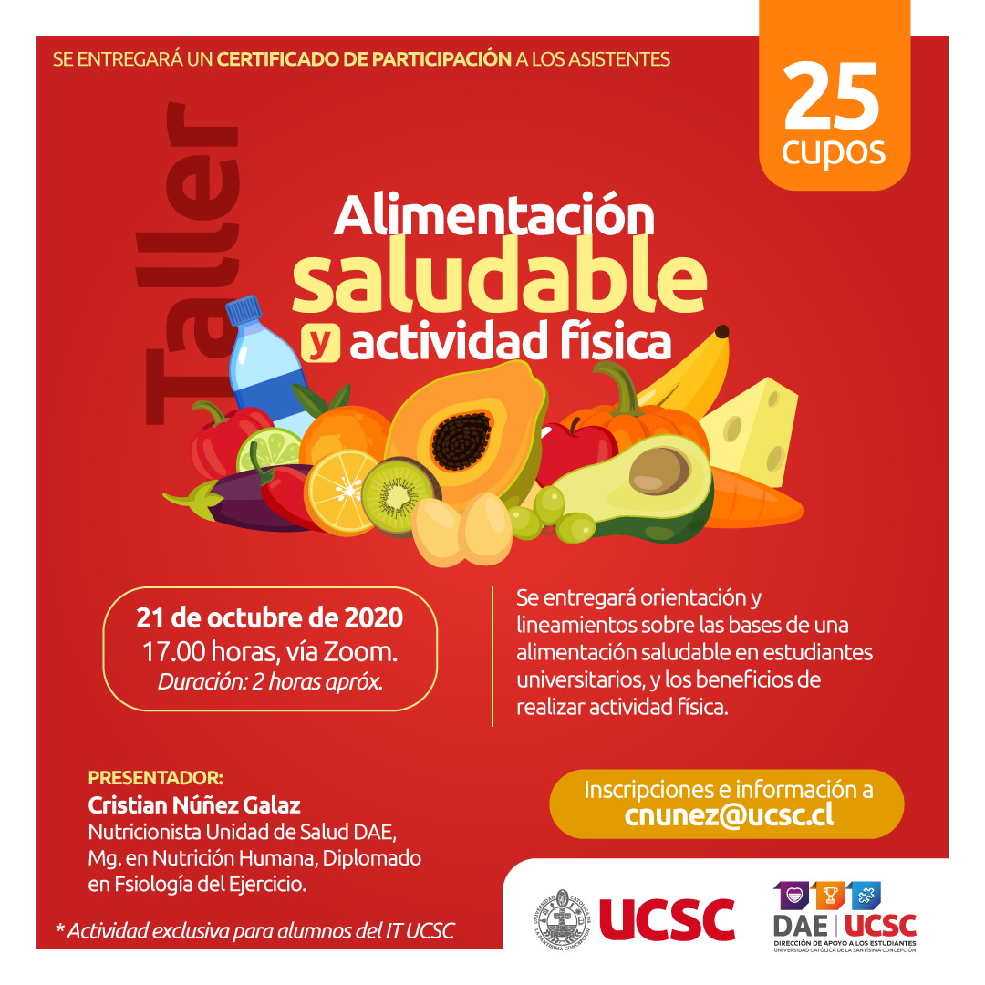 Taller AlimentaciÓn Saludable Y Actividad FÍsica Dirección De Apoyo